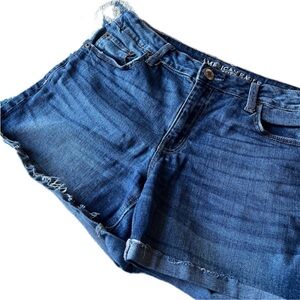 American Eagle Outfitters Women's Classic Blue Jean Shorts